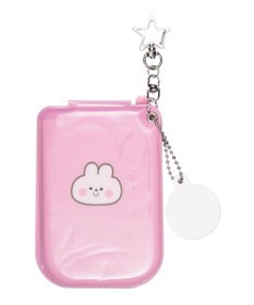 WEGO 【痛バ＆推し活グッズ】チャーム付きゆるアニマルガラケーカードホルダーキーホルダー