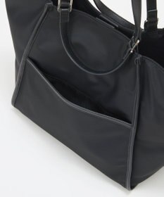 TOPKAPI 【TREASURE TOPKAPI】ナイロン 2way レザーハンドル トートバッグ