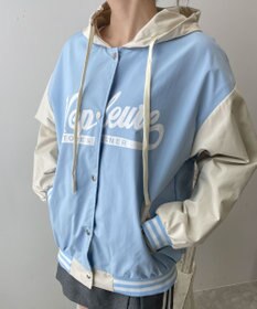 WEGO フード付きブルゾン