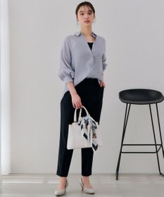 ANY SIS S 【接触冷感】シアー ブラウス