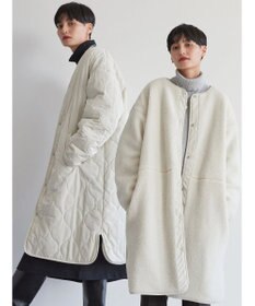 AMERICAN HOLIC 【WEB限定】あったかリバーシブルキルティングコート