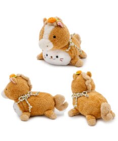 Mother garden しろたん  午年 マスコット 《茶》 単品