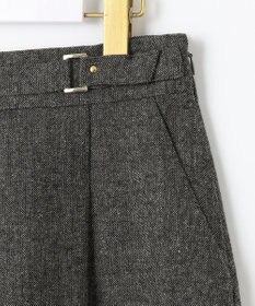 ANY SIS ホームスパンワイドクロップド パンツ