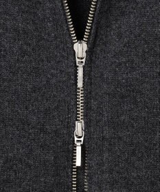 J.PRESS LADIES L 【定番素材・WEB限定カラーあり】CASHBIT NEO ジップアップ ニット ブルゾン