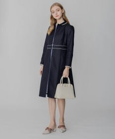 トッカ PEAK コート L ステンカラー ネイビー 23SS TOCCA PEAK コート / TOCCA | ファッション通販 【公式通販】オンワード