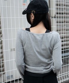 WEGO カーデドッキングレイヤードロンT