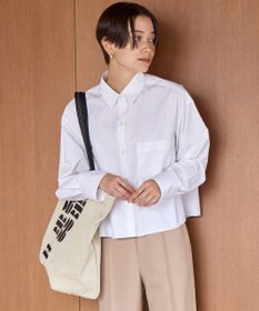 UNFILO 【抗菌防臭】イージーケア クロップド シャツ