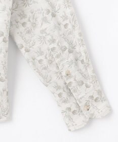 JOSEPH ABBOUD 【キングサイズ・自然な光沢感】コットンビエラフラワープリント シャツ