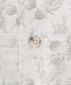 JOSEPH ABBOUD 【キングサイズ・自然な光沢感】コットンビエラフラワープリント シャツ