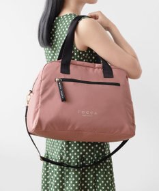 TOCCA 【WEB＆一部店舗限定】【A4サイズ対応】CAROVANA BOSTON ボストンバッグ