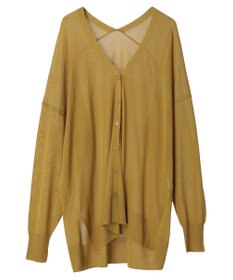 earth music&ecology 接触冷感Ｖネックカーディガン