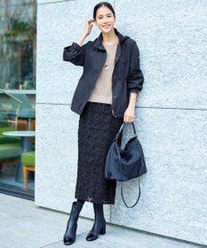 自由区 【SHIHOさん着用・秋から春まで履ける】ストレッチショート ブーツ