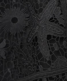 GRACE CONTINENTAL ケミカルレースパッチワークスカート