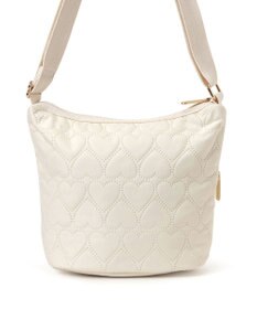 LeSportsac MINI BUCKET SHOULDER BAG/エクリュハートデボス