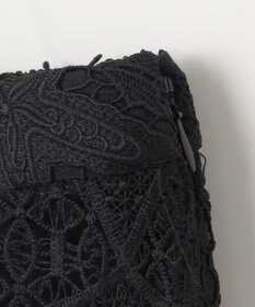 GRACE CONTINENTAL ケミカルレースパッチワークスカート