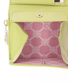 CLATHAS ワッフル　2つ折り財布