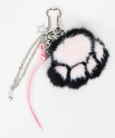 WEGO ファーにくきゅうセットキーホルダー