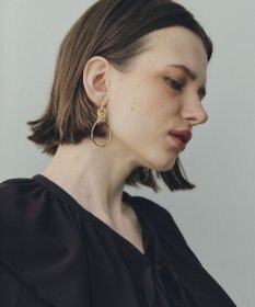 YECCA VECCA フープチェーンピアス