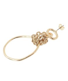 YECCA VECCA フープチェーンピアス