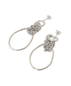 YECCA VECCA フープチェーンピアス
