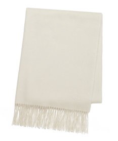 MOONBAT 【洗えるカシミヤ/大人百花1月号掲載】FURLA カシミヤ100%超大判無地 ストールマフラー／幅70cm