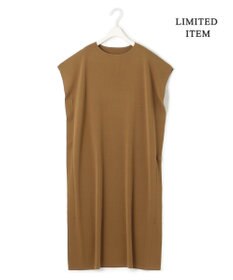 ICB 【WEB限定・洗える】ドライコットンアセテート  サイドスリットワンピース