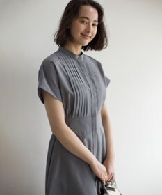 組曲 S 【洗える・ドライタッチ】シアーボイルフロントタック ワンピース