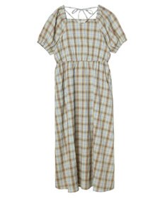 earth music&ecology ホルターネックシャーリングワンピース