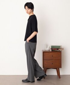 WEGO リングドットヘンリーネックリブT（SS）