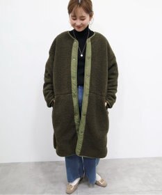 AMERICAN HOLIC 【WEB限定】あったかリバーシブルキルティングコート