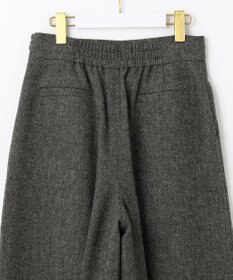 ANY SIS ホームスパンワイドクロップド パンツ