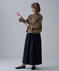 muuc 〈細番手の高級綿糸コットンコーマ糸〉〈洗練された繊維の滑らかな肌触り〉〈お家で洗えるニット〉模様編み ポピーの花リンクス編み カーディガン