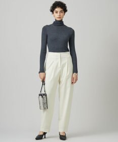 ICB L 【洗える】T/Wベネシャンストレッチ カーブパンツ