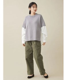 CRAFT STANDARD BOUTIQUE シャツドッキングニットプルオーバー