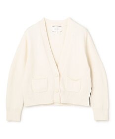 BEIGE， HELIODOR / マリンボタンクロップドカーディガン