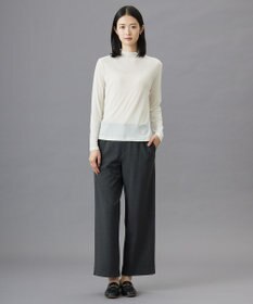 J.PRESS LADIES S 【WEB限定】シアーメローネックインナー カットソー