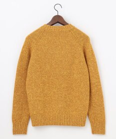 JOSEPH ABBOUD MOUNTAIN 【WEB限定・SPACE/イタリア糸使用/軽く暖かい/豊富なカラー】 ラムウール　クルーネック ニット