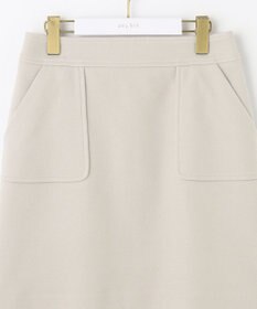 ANY SIS 【セットアップ可】メルトンライク ミニスカート