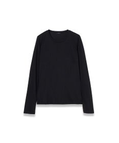 JOSEPH 【洗える】コットンシルク　ロングスリーブティーシャツ