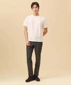 J.PRESS MEN ジャケットインの最適解【接触冷感 / 吸水速乾】【J.PRESS PREMIUM JERSEY】アーガイルリンクス Tシャツ