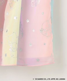ANY KIDS 【any FAM× リトルツインスターズ 】キキ＆ララ シフォンスカート