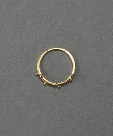 Phoebe 〈金属アレルギー対応〉ドットリング　ゴールド　ステンレス