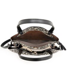 MioFIRANO カジュアルシックレオパードハンドバッグ 2WAY パスケース付き　FIRANO フィラノ