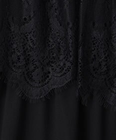 ANY SIS 【洗える】レーシーケープ ドレス