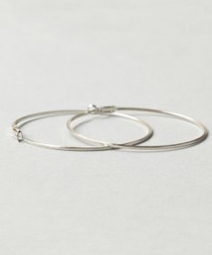 Phoebe ビッグサークルフープピアス  シルバー