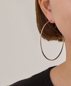 Phoebe ビッグサークルフープピアス  シルバー