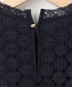 組曲 【WEB限定】フラワーレース 袖フレアトップス