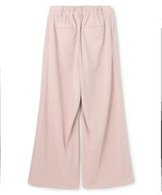 UNFILO ストレッチコーデュロイ ワイドパンツ