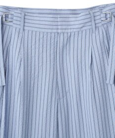 CRAFT STANDARD BOUTIQUE ベルトデザインワイドパンツ