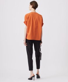 ICB 【接触冷感・UVカット・洗える】ヴィンテージスパンブロード デザインブラウス